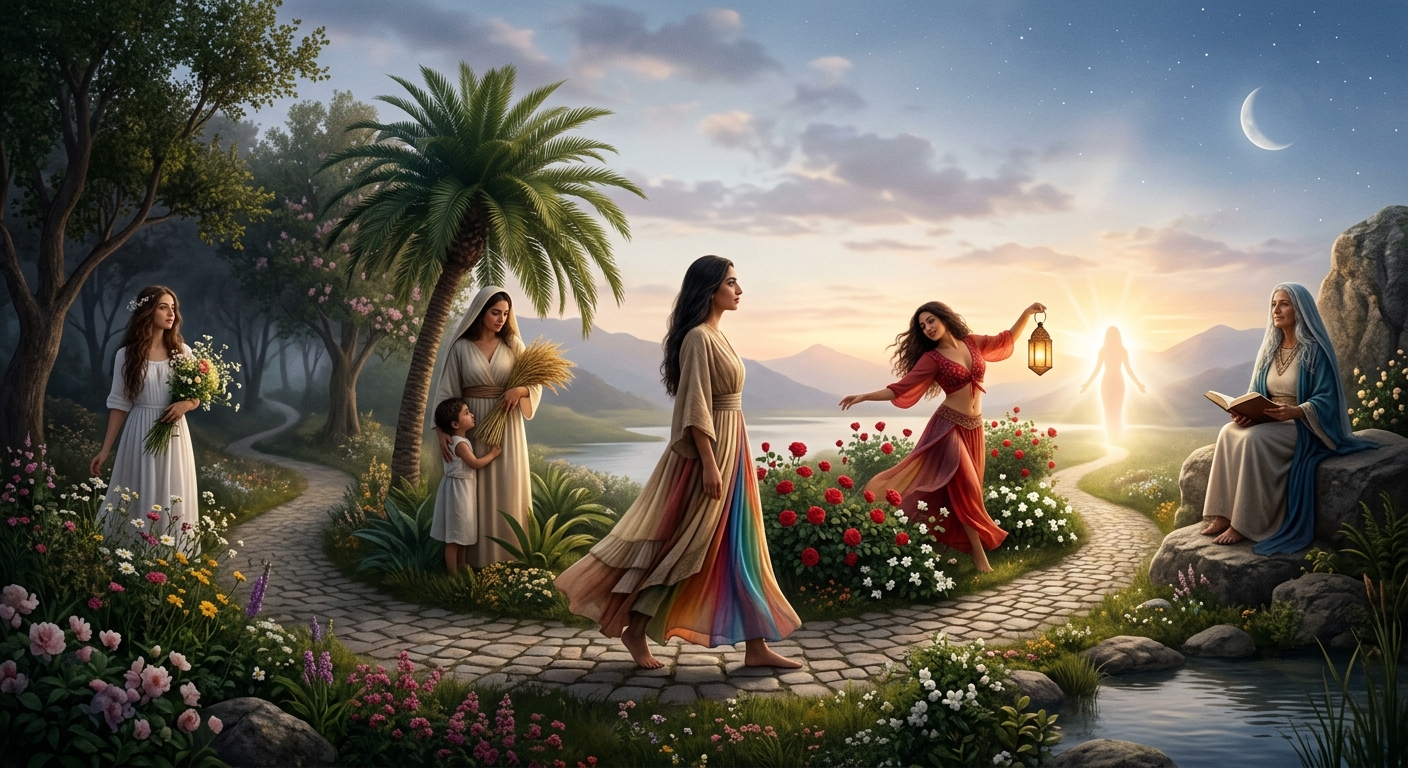 كورس شفاء الانوثة بالنماذج الاربعة